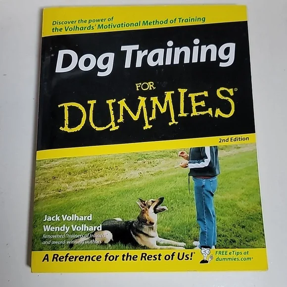 Dog training for dummies, Jack Volhard and Wendy Volhard, 2nd Edition, Preloved - Picture 1 of 4
